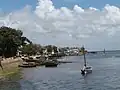 De kust bij Lamu