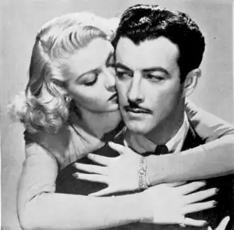 Lana Turner en Robert Taylor in Johnny Eager