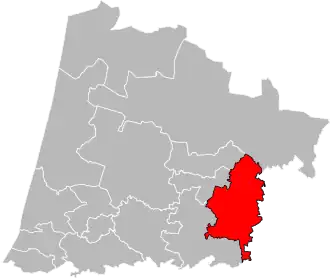 Locatie van het kanton