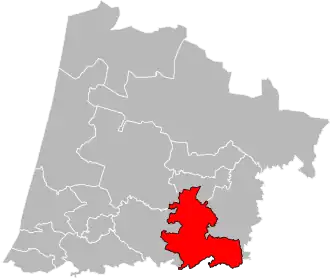 Locatie van het kanton