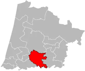 Locatie van het kanton