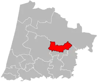 Locatie van het kanton