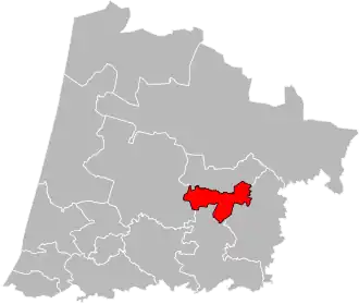 Locatie van het kanton