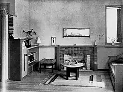 Landhuis te Bergen, woonkamer 1929