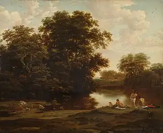 Landschap met Baders (Joris van der Haagen)
