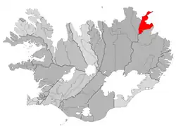 Ligging van Langanesbyggð