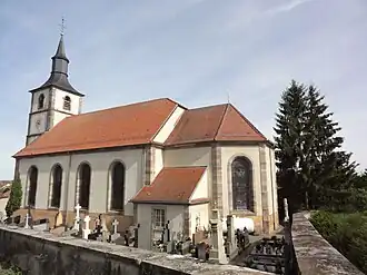 Kerk van Saint-Michel / St.Michael in Langatte / Langd in Lothringen
