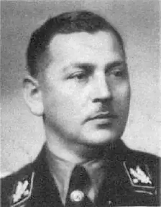 SS-Brigadeführer Max Henze, rond 1933.