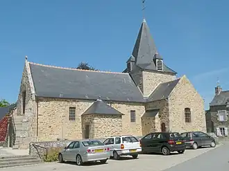 Kerk van Saint-Laurent in Langrolay-sur-Rance