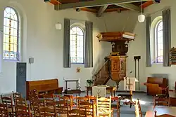 Interieur met preekstoel (2018)