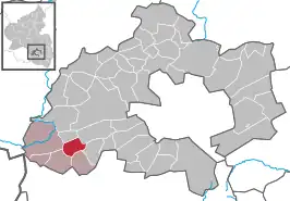 Kaart van Langwieden