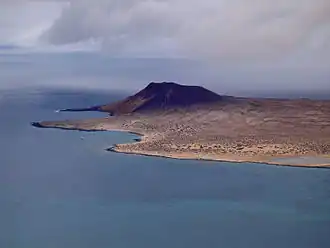La Graciosa gezien vanaf Lanzarote