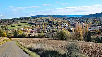 Gezicht op Laroque-d'Olmes