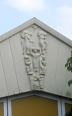 Reliëf Last en luwte (1953), Landsmeer