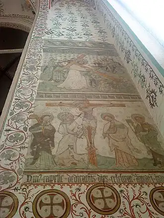 laatgotische fresco's