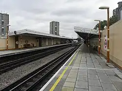 Perrons met de 19e-eeuwse kappen.