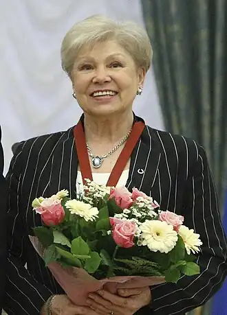 Latynina in 2010