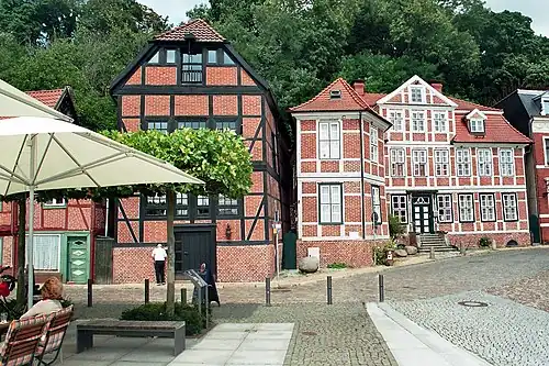 Pleintje Ruferplatz in de binnenstad