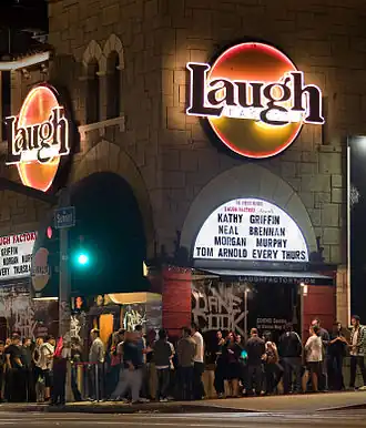 Originele Laugh Factory in Los Angeles, CA