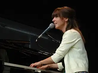 Laura Jansen in het Vondelpark om 2010