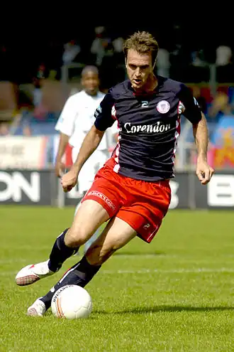 Ten Heuvel in actie voor HFC Haarlem 2008/09