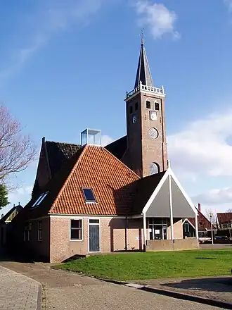 De Laurenskerk uit 1645, Kerkepad 3 te Kolhorn.