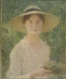 Portret van een jonge vrouw