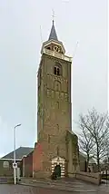 NH kerk met toren van de abdijkerk