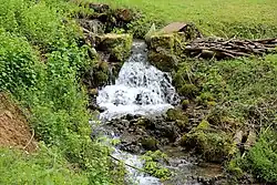 Beekje in het kasteelpark