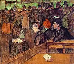 In de Moulin de la Galette, 1889
