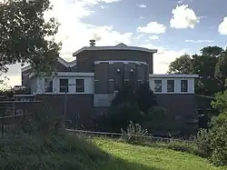 Achteraanzicht gemaal