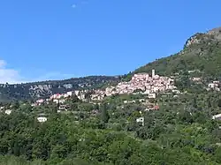 Uitzicht op de plaats