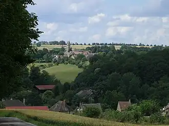 Gezicht op Saint-Quentin
