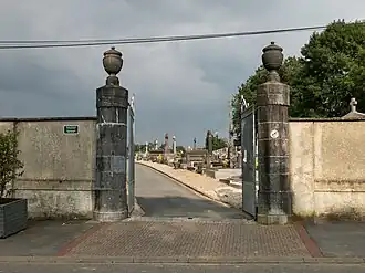 Toegang tot de begraafplaats