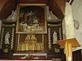 Het altaar "Stabat Mater" (1844) van Victor ZIER, geschenk van keizer Napoleon III (1869).