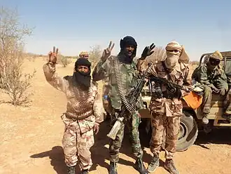 Touareg-rebellen in 2012