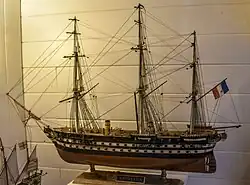 Model van Le Napoléon uit 1847