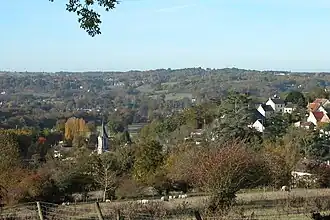 Gezicht op Le Pêchereau