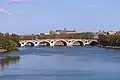 De rivier Garonne in Toulouse