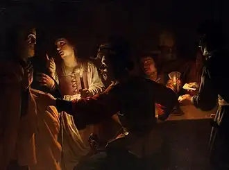 Gerard van Honthorst, Verloochening van Sint-Petrus