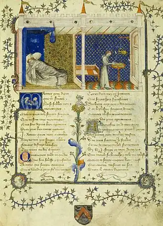 Manuscript Roman de la rose, 1390