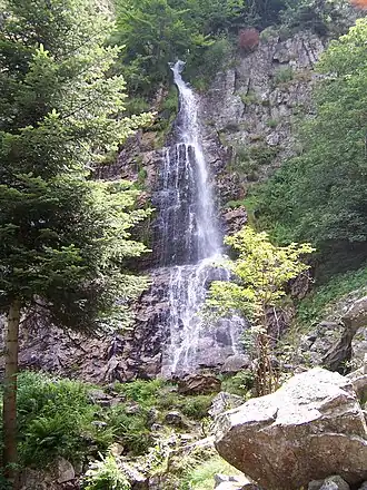 Waterval bij La Valla-en-Gier