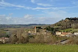 Gezicht op Claveyson