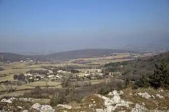 Gezicht op Rochefort-en-Valdaine