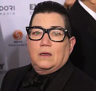 Lea DeLaria bij de Emmy Awards in 2015