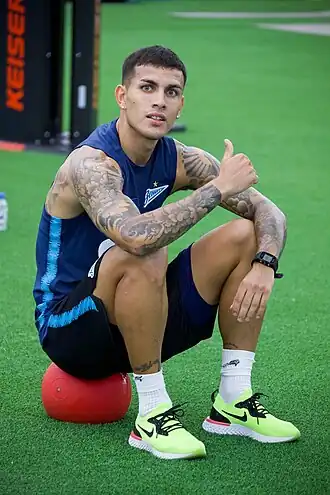Leandro Paredes in 2019