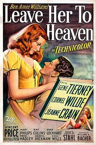 Filmposter Leave Her to Heaven