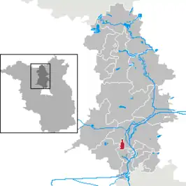 Kaart van Leegebruch