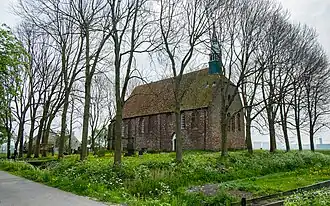 Aanzicht vanaf de weg