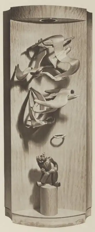 Metaalplastiek voor de Nieuw Amsterdam (1938)